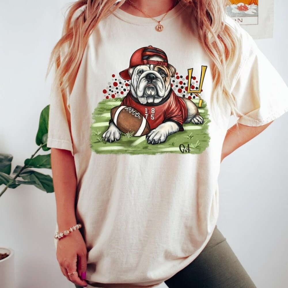 Go Bulldogs Shirt,Football Bulldogs T-shirt